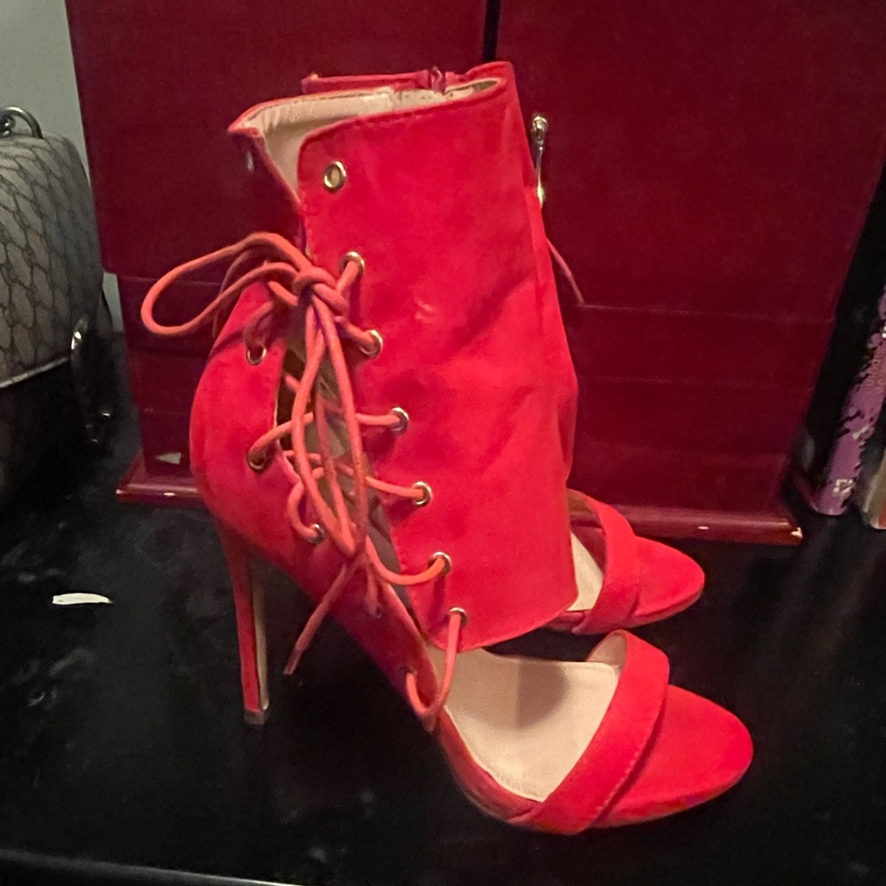 Red hot heels!! Red Hot deal! - Picture 2 of 4